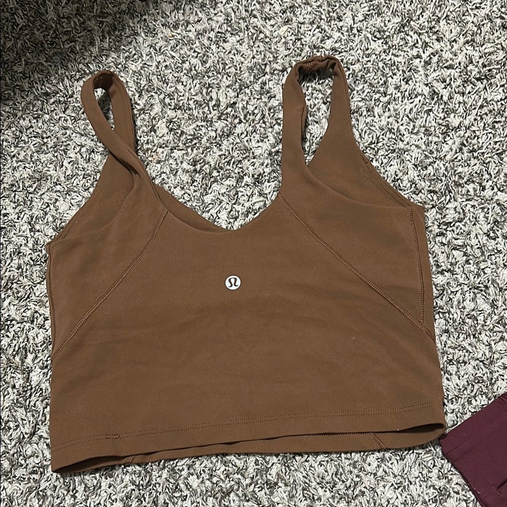 lululemon athletica Brown Women's Top